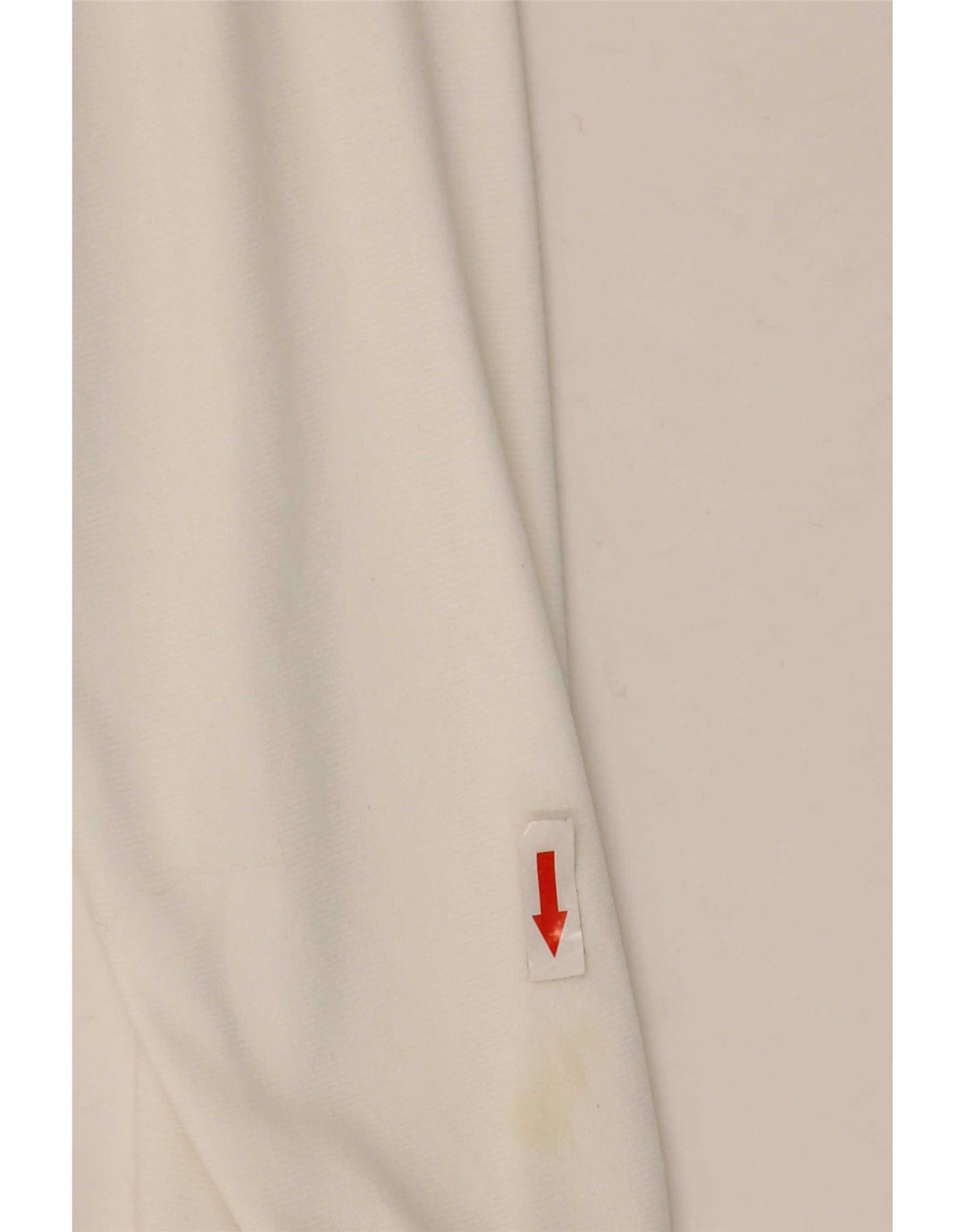 Adidas Męska bluza dresowa, duża, biała, poliestrowa