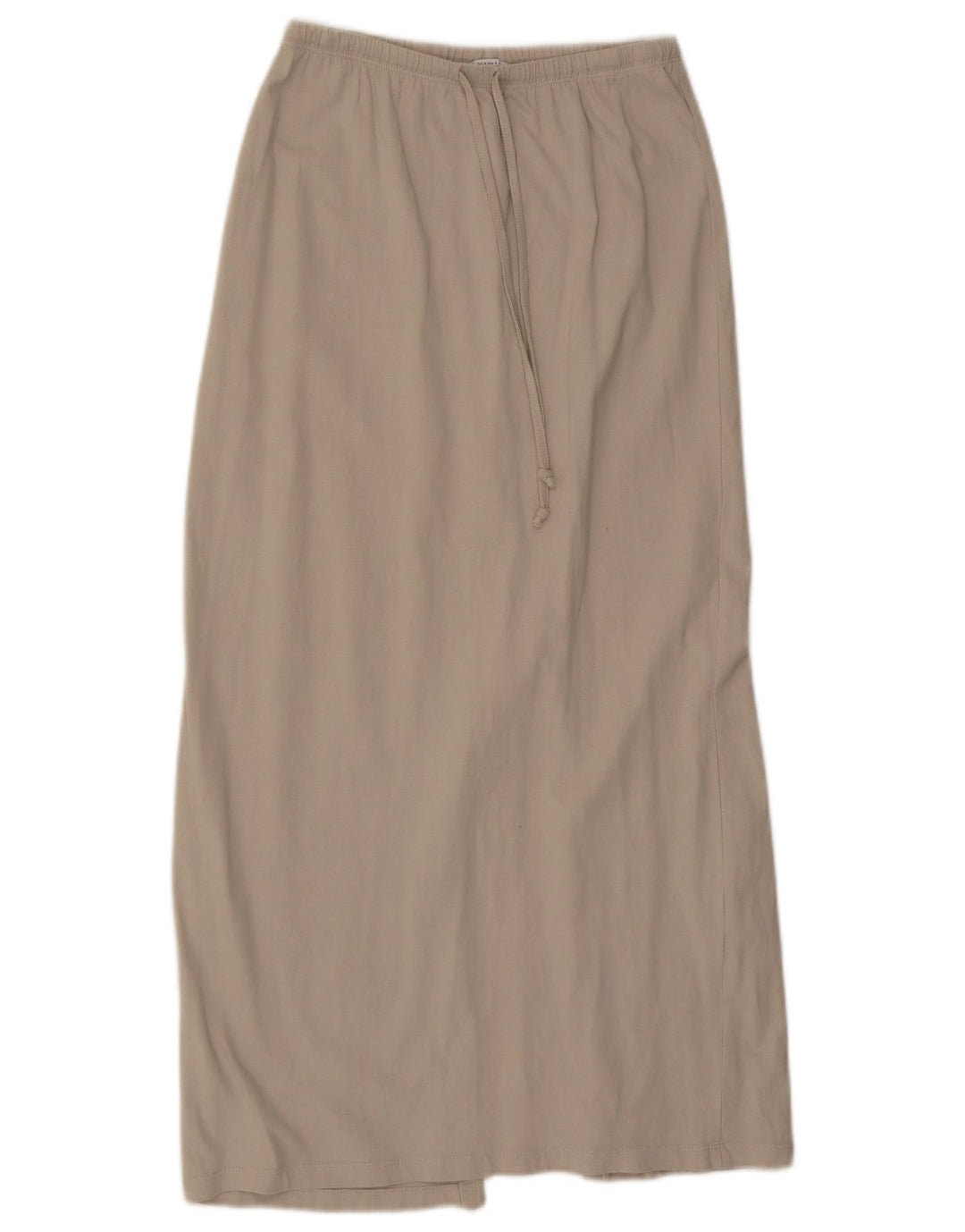 Spódnica maxi damska Zara mała W26 beżowa bawełna