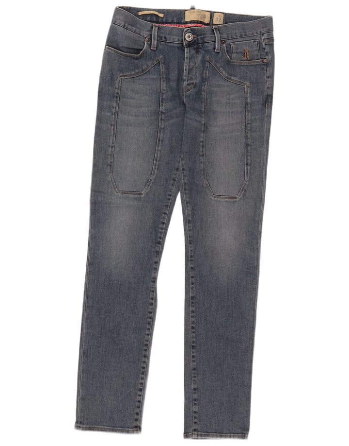 Jeansy damskie Jeckerson W32 L31 Niebieskie bawełniane