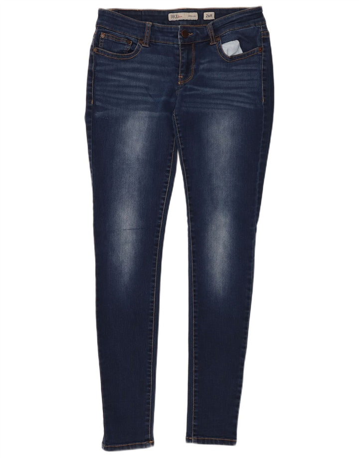 BKE Damskie jeansy Skinny Stella W26 L31 Niebieskie bawełniane