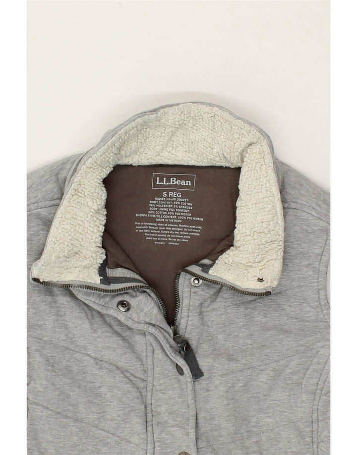 L.L.BEAN Womens Gilet UK 10 Small Grey Vintage L.L.Bean and Second-Hand L.L.Bean from Messina Hembry 