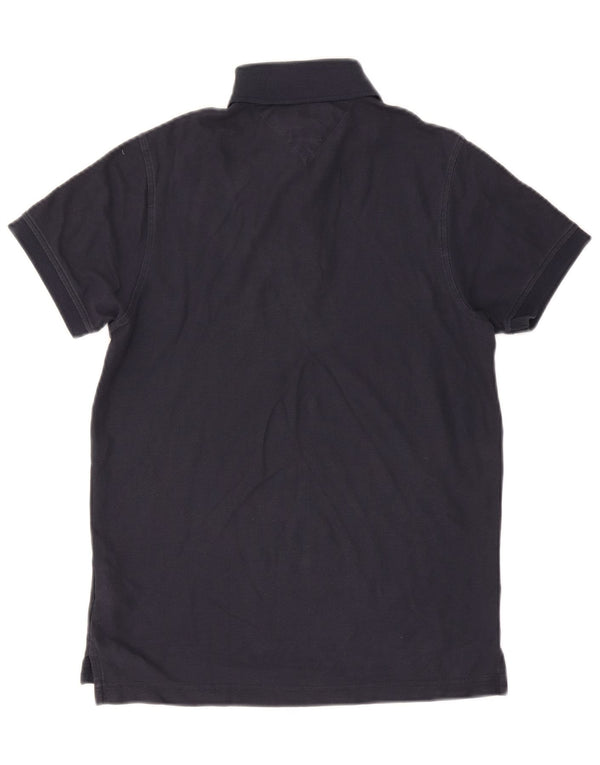 Męska koszulka polo Slim Fit Tommy Hilfiger, mała, granatowa, bawełniana