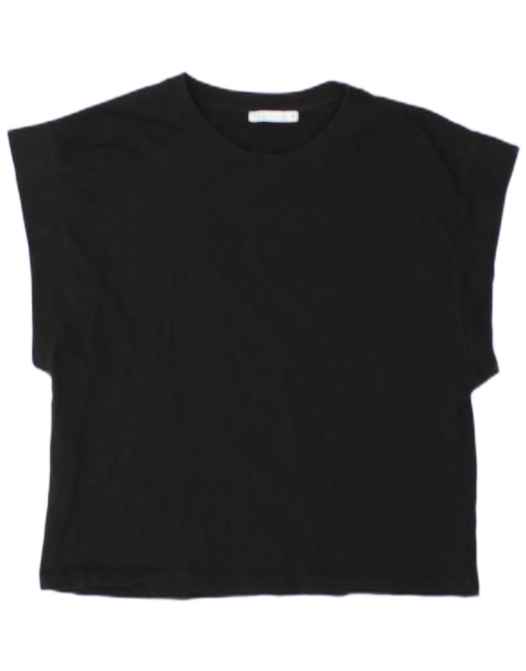 T-shirt damski Zara Top UK 14 Średni czarny