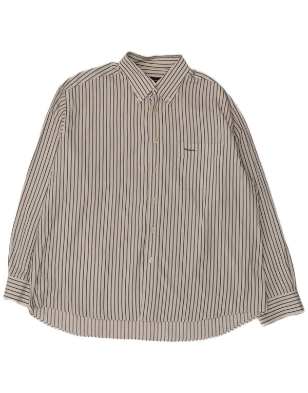 Koszula męska Pierre Cardin XL w białe paski