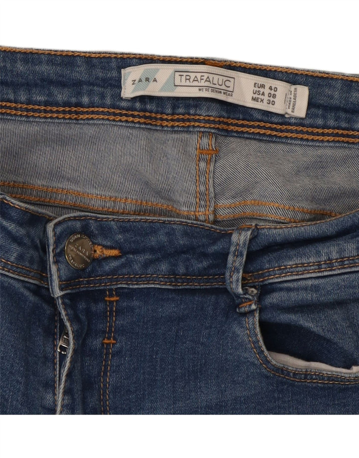 Damskie jeansy Skinny Zara EU 40 Medium W30 L31 Niebieskie