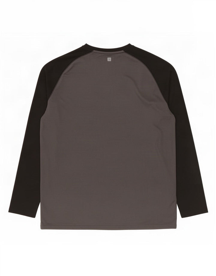 Męski top IsoCool Mountain Warehouse z długim rękawem 2XL w kolorze szarym