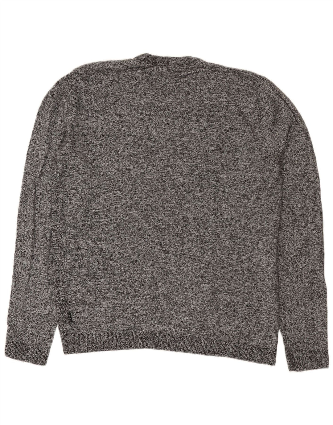 Męski sweter Jack & Jones z okrągłym dekoltem XL, szary, nakrapiany