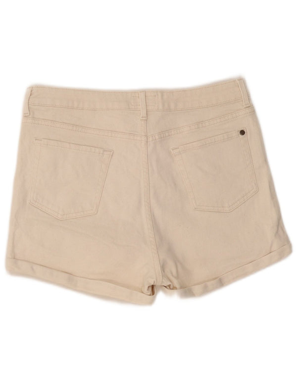 Damskie spodenki jeansowe Jack Wills UK 14 Large W32 Off White