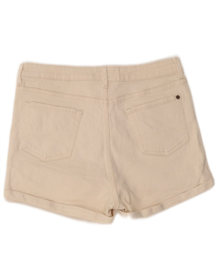 Damskie spodenki jeansowe Jack Wills UK 14 Large W32 Off White