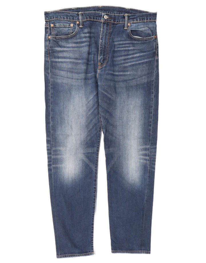 Męskie jeansy Levi's 502 Tapered W40 L34 Niebieskie bawełniane