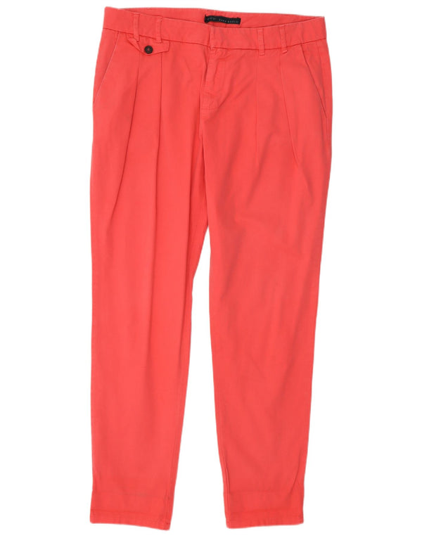 Spodnie damskie Zara Pegged Chino Medium W28 L26 Różowe