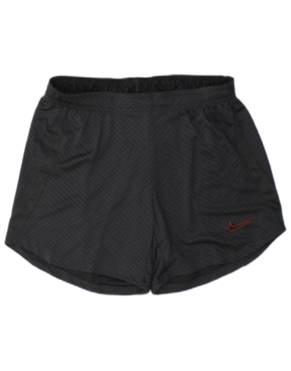 Męskie spodenki sportowe Nike Dri Fit, średni czarny geometryczny poliester