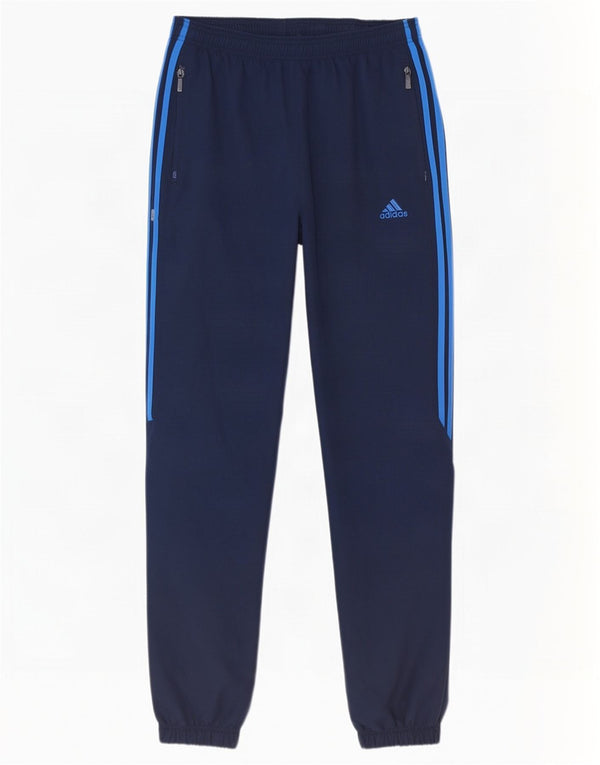 Adidas Męskie Spodnie Dresowe Joggery Duże Granatowe Poliester