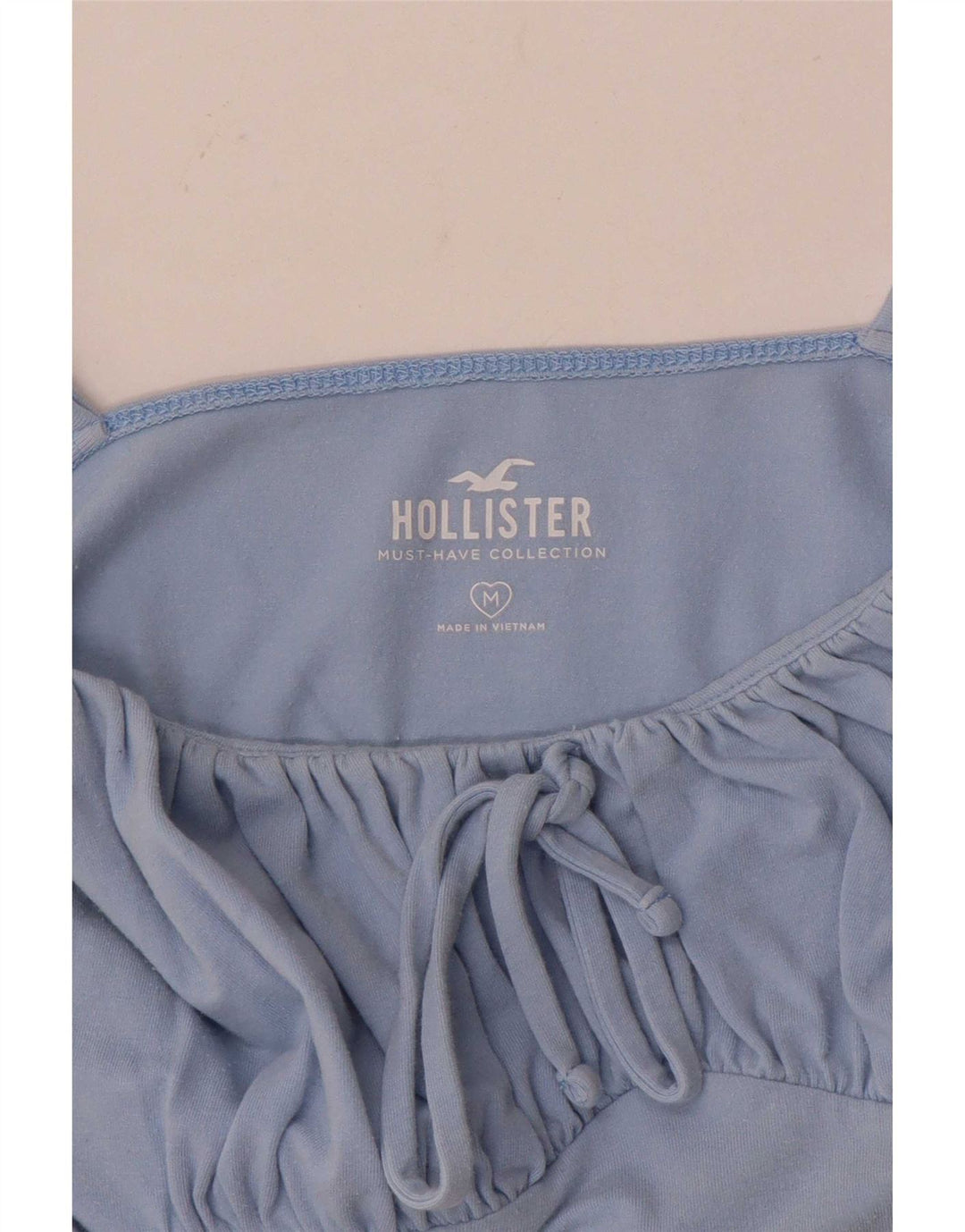 Damski top na ramiączkach Hollister UK 12, średni niebieski
