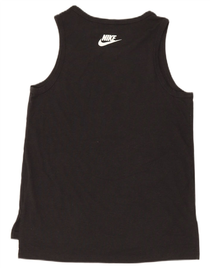 Chłopięca koszulka z kamizelką z grafiką Nike 13-14 lat XL, czarny poliester