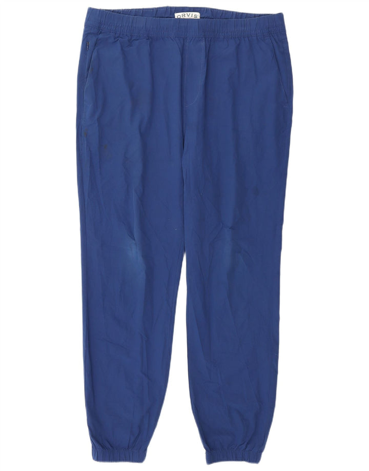 Męskie spodnie Chino Joggers Orvis Medium W34 L28 Niebieskie