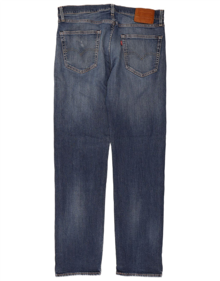 Męskie jeansy Levi's 502 zwężane W34 L34 niebieska bawełna