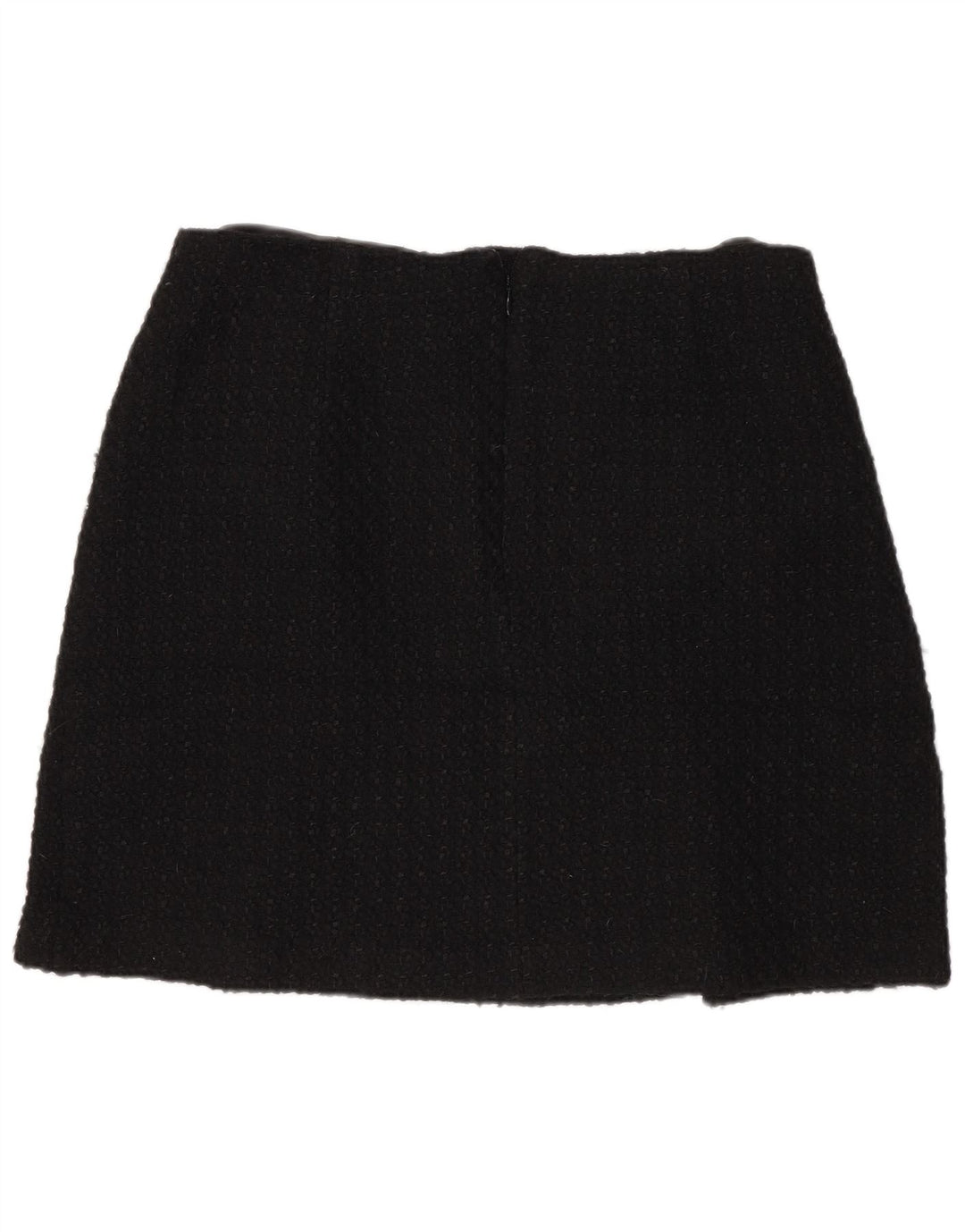 Marks & Spencer Damska spódnica mini UK 14 Medium W32 Czarny akryl