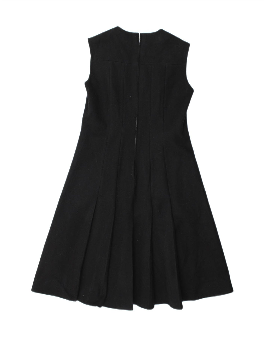 ROSLEIN Womens Sleeveless A-Line Dress IT 46 Large Black Vintage Roslein and Second-Hand Roslein from Messina Hembry 