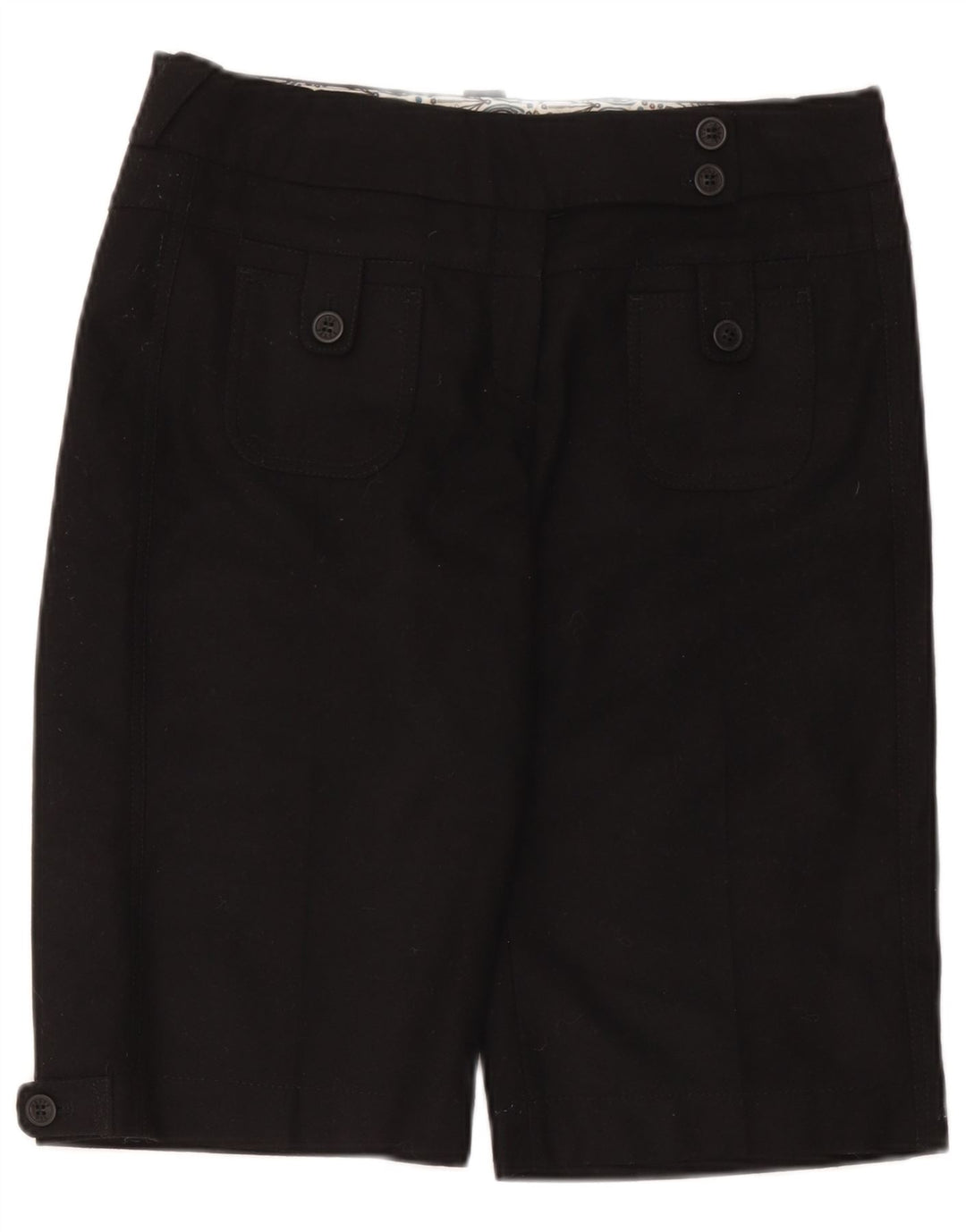 Damskie spodenki codzienne Ted Baker, rozmiar 3, średnie, W34, czarny poliester