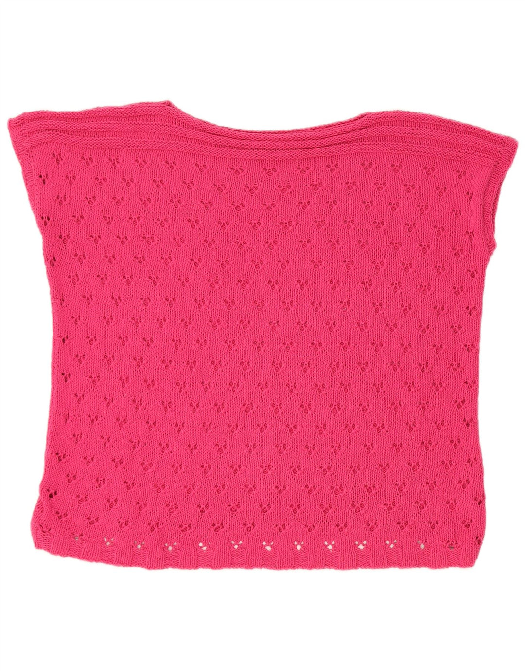 Tank top damski w stylu vintage, UK 14, duży, różowy