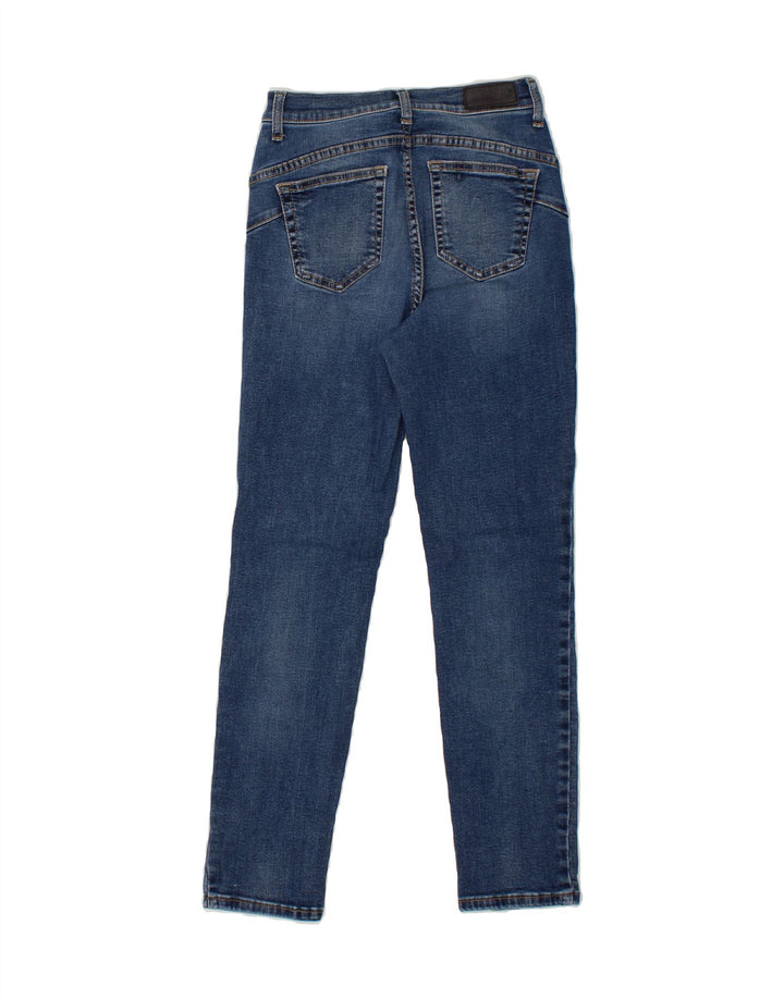 LIU JO Womens Slim Jeans W27 L25 Navy Blue Polyester Vintage Liu Jo and Second-Hand Liu Jo from Messina Hembry 