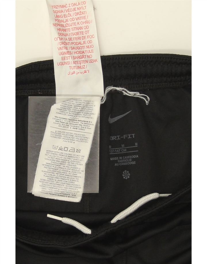 Chłopięce spodenki sportowe Nike Dri Fit 10-11 lat, średni czarny poliester