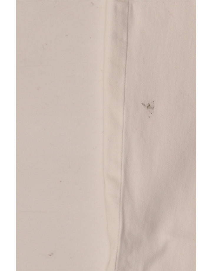 Męskie jeansy slim fit Jack & Jones W30 L26 Biała bawełna