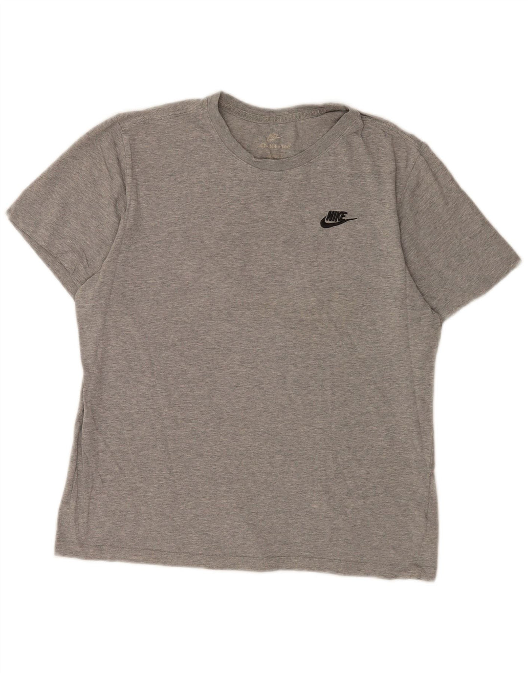 Koszulka męska Nike, średnia, szara, bawełniana nakrapiana