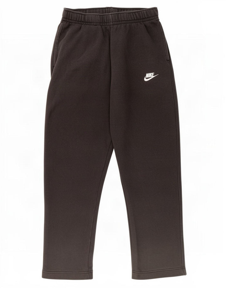 Męskie spodnie dresowe Nike Crop, małe, czarne, bawełniane