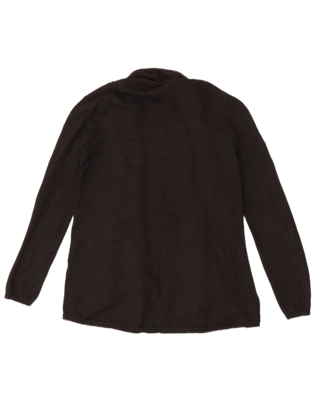 Sweter damski Zara z otwartym kardiganem UK 14, duży, czarny