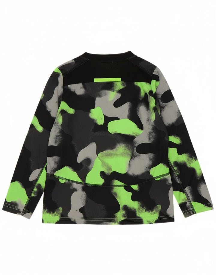 Chłopięca koszulka Russell Athletic Dri-Power z długim rękawem, 6-7 lat, mała, czarna