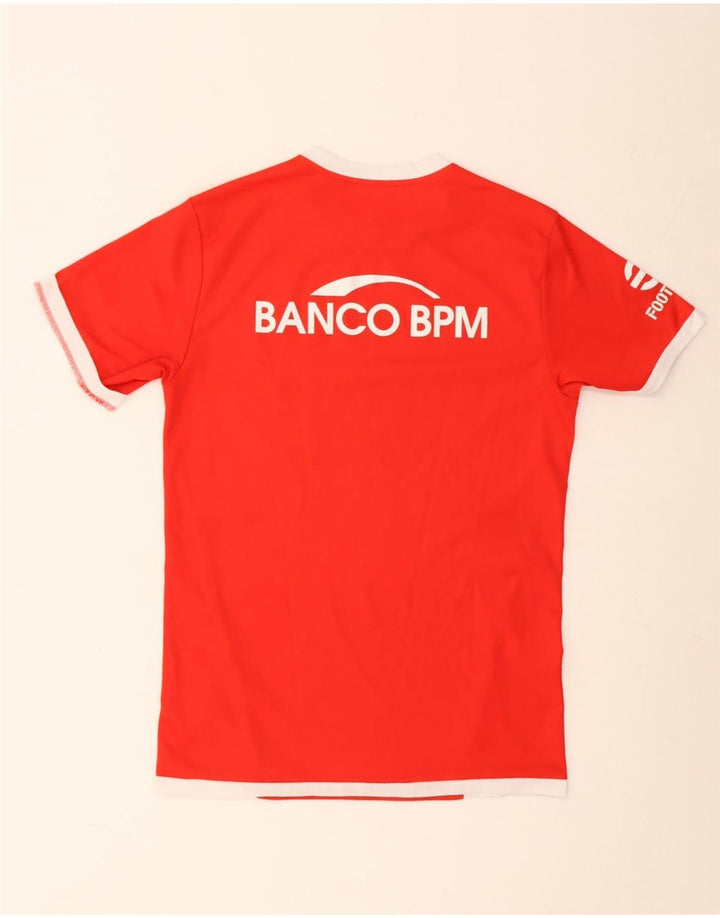 Męski T-shirt z grafiką Puma AC Milan, mały, czerwony, poliester z blokami kolorów