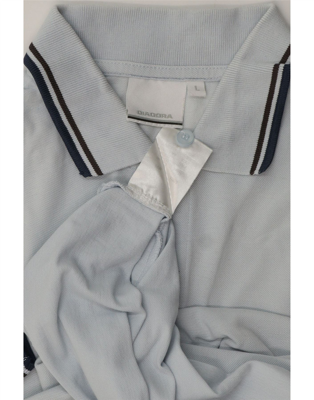 Męska koszulka polo Diadora, duża, niebieska, bawełniana