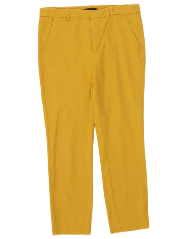 Damskie spodnie garniturowe Zara EU 38 Small W28 L25 Żółte
