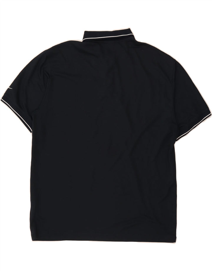 NIKE Mens Dri Fit Polo Shirt XL Navy Blue Polyester Vintage Nike and Second-Hand Nike from Messina Hembry 