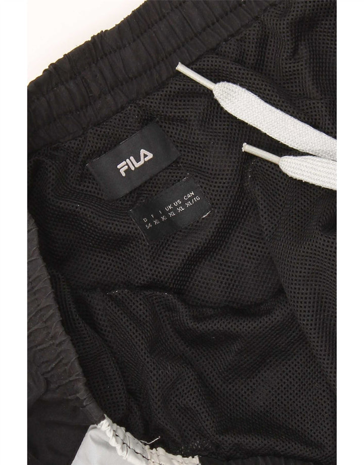 Męskie spodenki sportowe Fila XL w kolorze czarnym