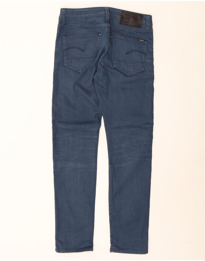 G-Star Męskie 3301 Slim Jeans W30 L32 Niebieska bawełna