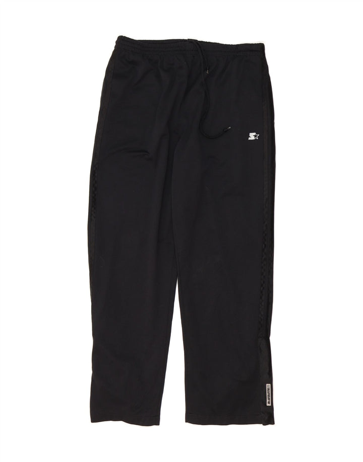 STARTER Mens Tracksuit Trousers Large  Black Polyester Vintage Starter and Second-Hand Starter from Messina Hembry 