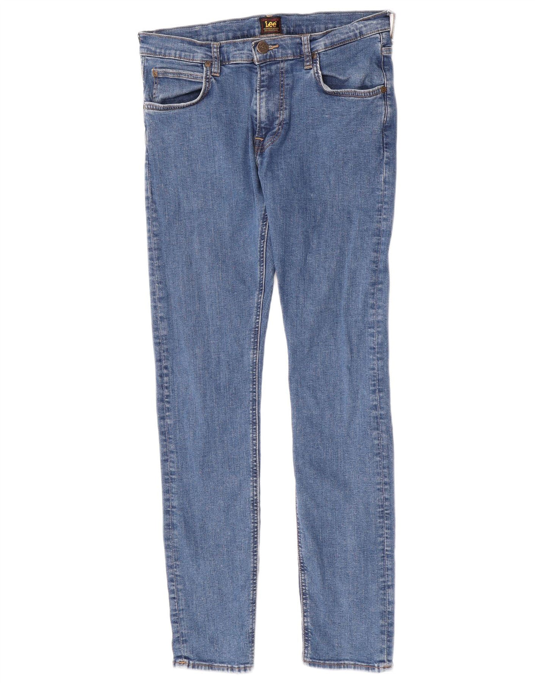Damskie jeansy Lee Luke Slim W31 L32 Niebieskie bawełniane