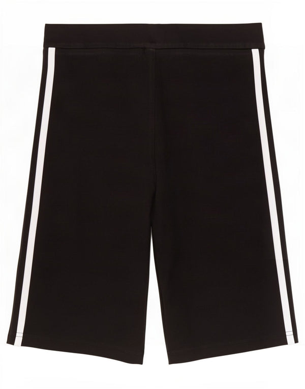 Damskie spodenki sportowe Adidas UK 12, średnie, czarne, bawełniane