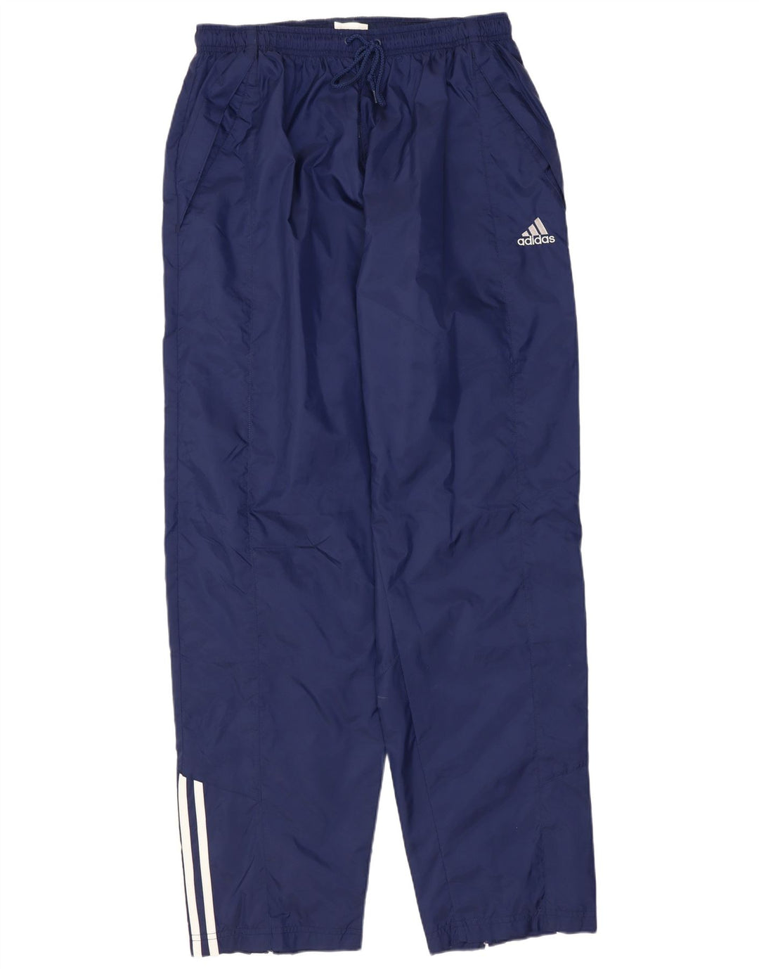 Męskie spodnie dresowe Adidas, średni granatowy poliester