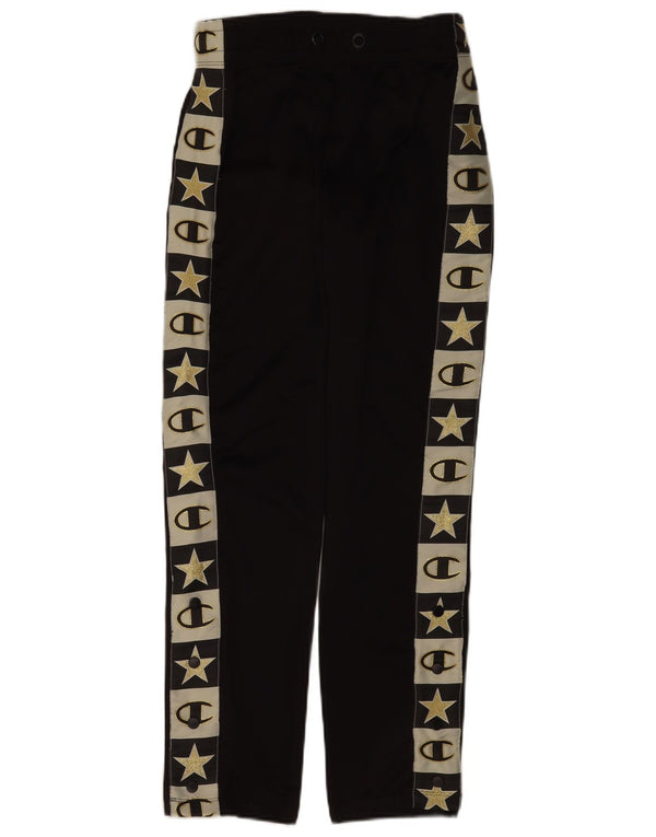 Damskie spodnie dresowe Champion Graphic UK 10 Small Black Colorblock