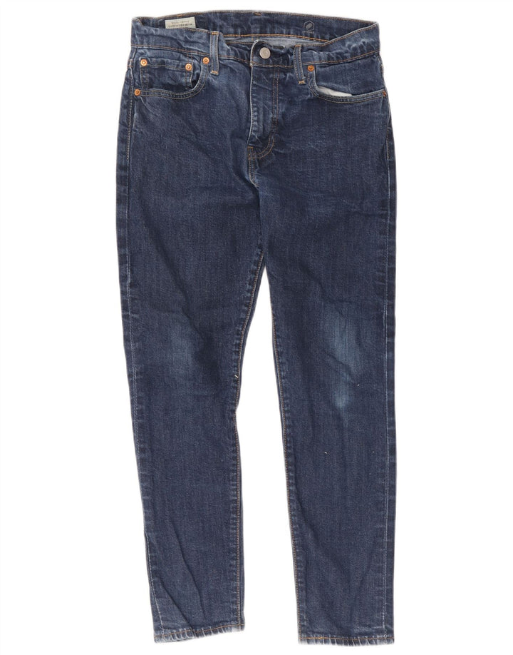 Męskie jeansy slim fit Levi's W30 L30 Niebieskie bawełniane