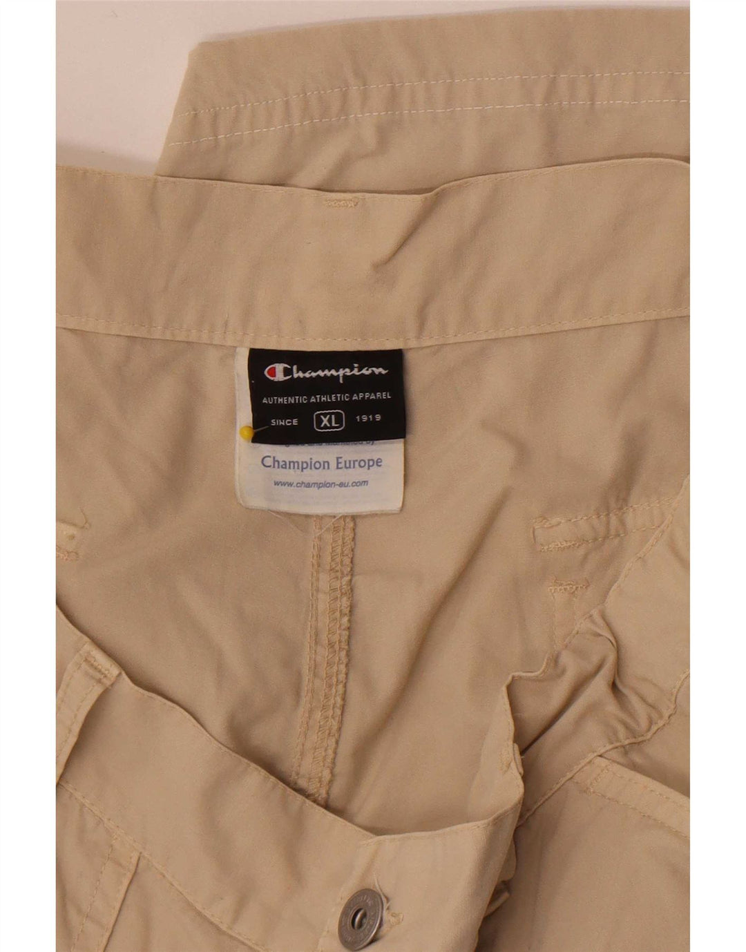Męskie spodenki Chino Champion XL W38, beżowa bawełna