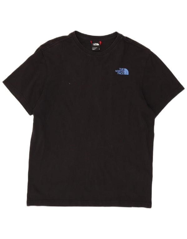 Męski T-shirt z grafiką The North Face, bawełniany, średni czarny