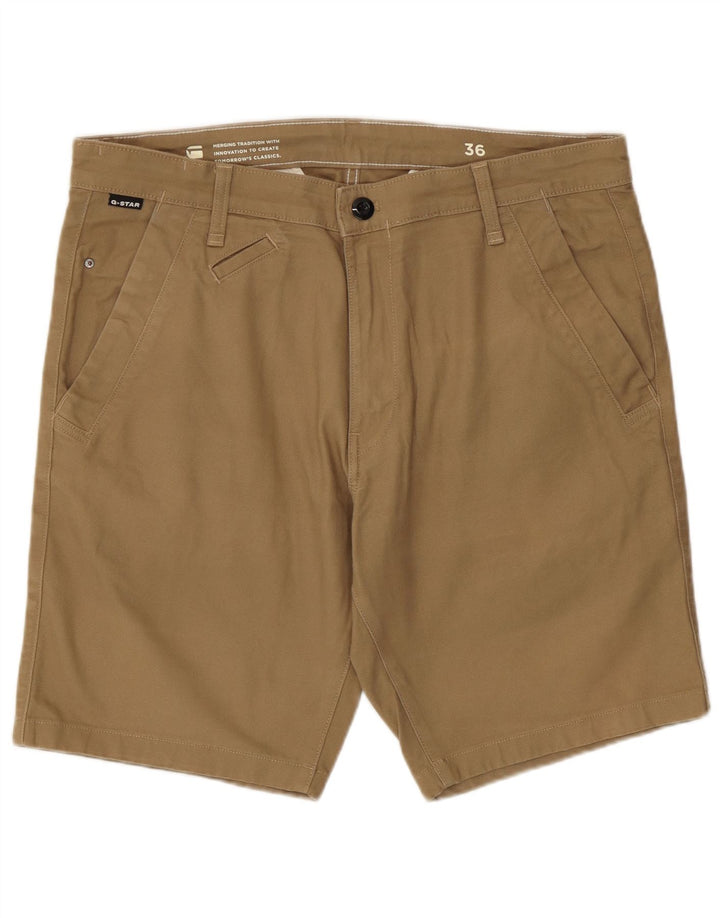 Męskie spodenki Chino G-Star W36, duże, bawełniane w kolorze khaki
