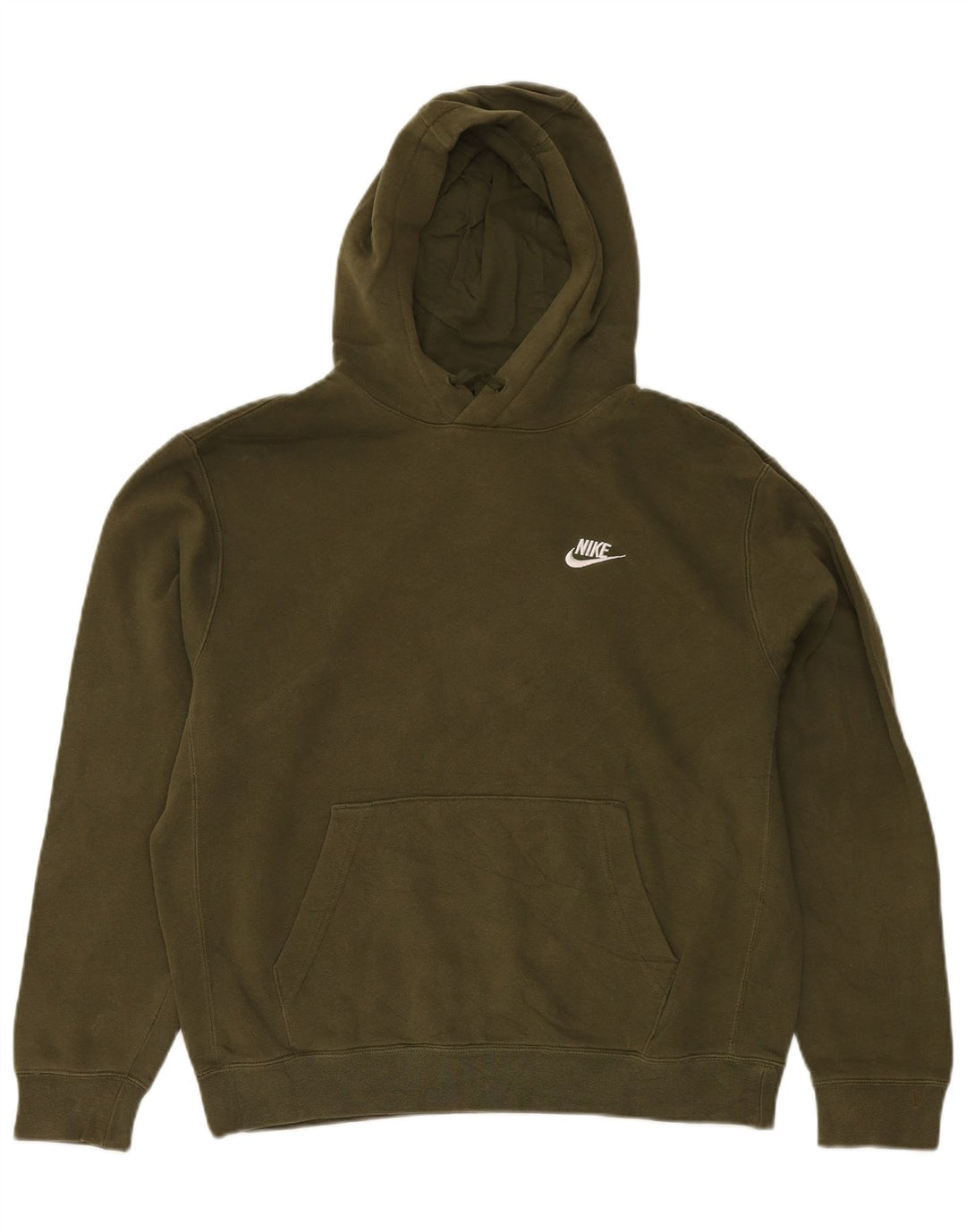 Męska bluza z kapturem Nike, średnia, bawełniana khaki