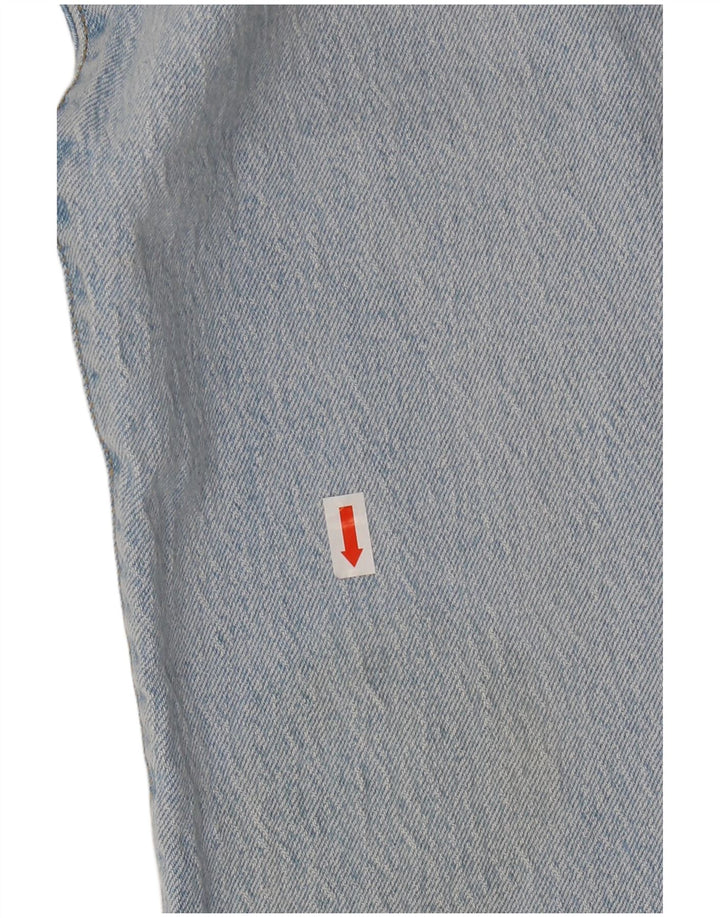 Damskie jeansy LEVI'S 501 Straight W31 L28 Niebieskie bawełniane