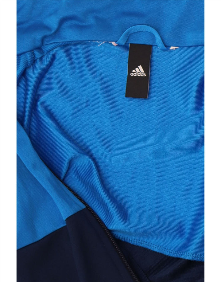Chłopięca kurtka dresowa Adidas 13-14 lat w kolorze niebieskim